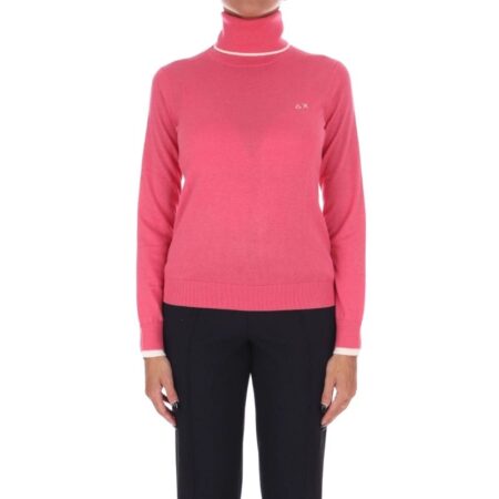 SUN68 MAGLIA COLLO ALTO