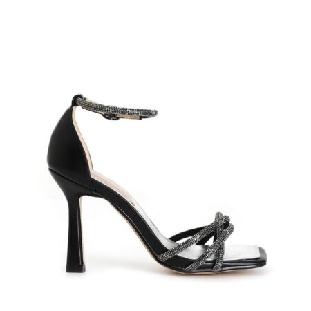 CAFE NOIR SANDALO CON STRASS CHIUSO DIETRO