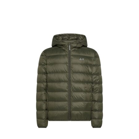 SUN68 HOODIE DOWN-JACKET