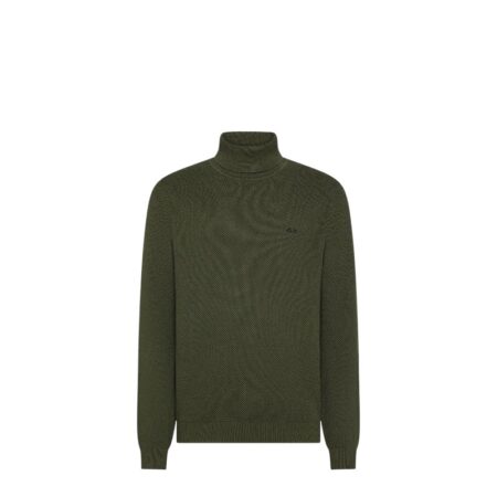 SUN68 TURTLE SWEATER RICE KNITWAY L/S