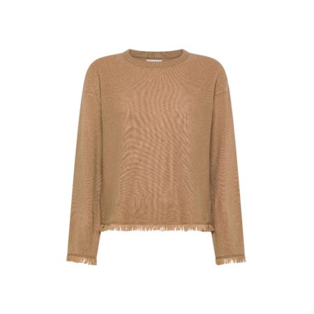 SUN68 SWEATER FRINGES L/S