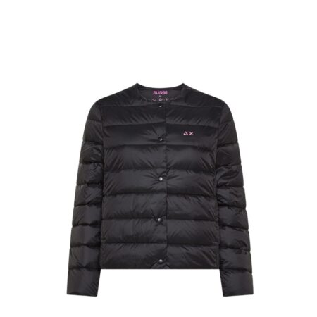 SUN68 NO COLLAR DOWN JACKET